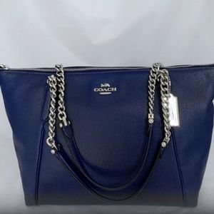 Coach Ava Chain Tote - Cadet Blue
